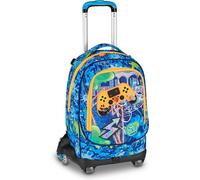SJ GANG STYLE JAM GANG Trolley Jack 8 roues JOYFUL PINS BOY, bleu, 34L