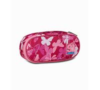 SJ GANG Trousse à Crayons - Lady Chiffon Sac à Stylos, Boîte Écologique pour Articles de Papeterie ; Étui à Stylos, Parfait pour les Fournitures Scolaires, avec Emploi Du Temps, design Italien,