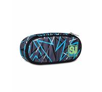 SJ GANG Trousse à Crayons - Thundercheck Sac à Stylos, Boîte Écologique pour Articles de Papeterie ; Étui à Stylos, Parfait pour les Fournitures Scolaires, avec Emploi Du Temps, design Italien,