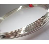 SJ Jewellery Supplies Argent Sterling 925, fil rond, 0,25 mm (30 g) - 1 meter