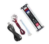 SJ@JX All-Button Arcade Controller with Raspberry Pi RP2040 Encoder Fight Game Joystick & Buttons for PC and Nintendo Switch