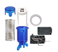 SJ@JX Arcade Button LED DIY Kit Controller Mechanical Microswitch Push Buttons