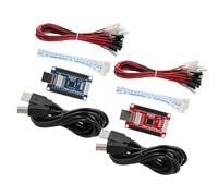 SJ@JX Arcade Game Carte Encodeur USB - Manette de Jeu Zero Delay Boutons Joystick - Compatible avec Nintendo Switch, PC, PS3, Raspberry Pi