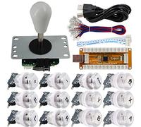 SJ@JX Arcade Game Controller USB Encoder Gamepad Microswitch Button 8way Joystick for Nintendo Switch PC PS3 Retropie Raspberry Pi MAME