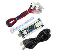 SJ@JX Arcade Game USB Encoder Board Macro Command Zero Delay Gamepad Button Joystick Controller for Nintendo Switch PC PS3 Raspberry Pi