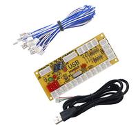 SJ@JX Arcade USB Encoder Fight Stick Raspberry Pi Joystick Button PC MAME Retro Pie Zero Delay USB 5V Encoder Board