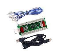 SJ@JX Arcade USB Encoder PC PS3 Android PS3 Encoder Power 5V Zero Delay Arcade Joystick Android Encoder