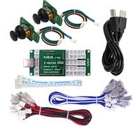 SJ@JX Game Controller Encoder 3D Analog Stick Sensor Fly Joy DIY Arcade Joystick Button Gamepad Code Board for Xbox 360 Nintendo Switch Raspberry Pi PS3 PC Andriod