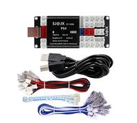 SJ@JX Manette de jeu d'arcade - Encodeur à faire soi-même - Pour PS4 PS3 Nintendo Switch Android Raspberry Pi Retro Pie PC