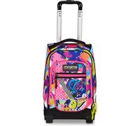Sj Seven Trolley School Dr Junior Music Sticker, Rose, Avec Méga Compartiment Et Double Poignée, École Primaire Et Média, Chariot De Loisirs, Fille Et Fille, Rose, Taglia Unica, Casual