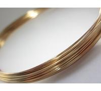 SJ Supplies Fil rond en or 14 carats 0,72 mm (calibre 21) moitié dur - 1 mètre