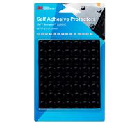 [SJ5012S BL] 3M Bumpon Pack 56 Pastilles anti-bruit/anti-glisse, rond, 12,7 mm