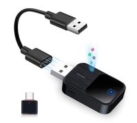 SJACXANM Adaptateur Carplay sans Fil, Android Auto sans Fil, Carplay sans Fil avec Adaptateur, Onvertir Carplay Filaire en Carplay S Ans Fil, Compatible avec I Phone iOS 10+