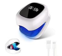 SJACXANM Appareil Mycose Ongle Pied, Portable Dispositif Des Champignons Des Ongles, Affichage De L'heure, Appareil Anti Mycose Pour Mycose Ongles Des Pieds Nettoyage Et Réparation Ongles Traitement