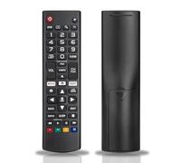 SJACXANM Telecommande Universelle pour LG AKB75095308 AKB75095307 AKB73715601, Aucun Réglage Requis avec Boutons Netfllx Amzen, Telecomando TV LG Originale sans Bouton Text (Piles Non Incluses)