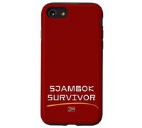 Sjambok Survivor Cravache en Cuir Afrique du Sud Coque pour iPhone SE (2020) / 7/8