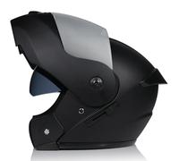 SJAPEX Casque De Moto Modulaire Intégral Modulable, Casque De Moto Intégré À Double Visière Approuvé Dot/ECE pour Hommes Et Femmes Adultes 12,XL