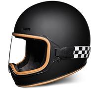 SJAPEX Casque Intégral Vintage pour Moto, Scooter, Rétro, Classique, Crash, Course, Rallye, Tourisme, Homologué ECE, pour Scooter, VTT, UTV, Unisexe, Adulte 2,XL