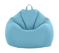 SJAPEX Housse De Pouf en Tissu, Tapis Tatami, Canapé Paresseux, sans Rembourrage, Housse De Remplacement pour Pouf, Lavable, pour Salon Et Chambre À Coucher 2,S