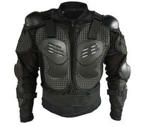 SJAPEX Vélo Armure Anti-Chute,avec Protection La Poitrine et Dos,Moto Armure Gilet Protection Pare Pierre Moto Cyclisme Patinage Snowboarding Plastron Armure Protection Manches Longues Clothes,L