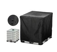 SJASD Bâche Couverture Réservoir IBC pour Cuve 300L/600L/800L/1000L,Couverture Réservoir IBC d'eau de Pluie,Capôt de Protection Container Citerne Eau,Anti-UV Anti-poussière Anti-Pluie