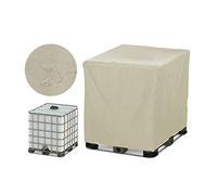 SJASD Bâche Couverture Réservoir IBC pour Cuve 300L/600L/800L/1000L,Couverture Réservoir IBC d'eau de Pluie,Capôt de Protection Container Citerne Eau,Anti-UV Anti-poussière Anti-Pluie