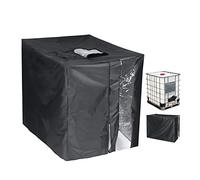 SJASD Bâche de réservoir d'eau IBC,800L /1000 L /1200L Couvercle De Réservoir d'eau,Capôt de Protection Container Citerne Eau Tissu Oxford 210D,avec Couvercle rectangulaire & Fermeture éclair