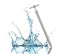 SJASD ÉChantillon d'eau TéLescopique, Tube D'ÉChantillonnage De Liquide en Acier Inoxydable pour RéServoir D'Huile d'eau Profonde,304,1m/3.3ft