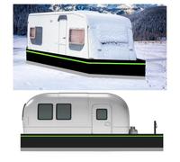 SJASD GéNéRique Jupe De Camping-Car Facile à Installer, 80 Cm De Haut, pour l'hiver avec Filet en Fer Au Bas, Couvre-Roues,18m/59ft