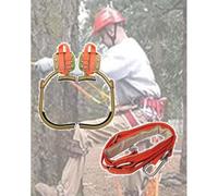 SJASD Griffe elagage Pointes d'escalade pour Arboriste,pour Le Travail des Arbres Et L'observation de La Chasse,Équipement d'escalade Réglable, Kit d'escalade avec Harnais,Model 450