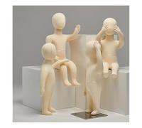 SJASD Mannequin De Couture en Mousse Souple pour Enfant avec TêTe Amovible IdéAl pour La Couture Et La CréAtion De Mode,1 Years Old