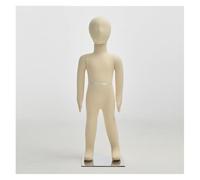 SJASD Mannequin De Couture pour Enfant, Buste Complet,Accessoire De SéCurité Scolaire pour PréSentation De VêTements en Ligne avec Bras Et TêTe Amovibles,6 Years Old