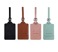 SJBAUTYO 4 Pcs Etiquette Valise,étiquettes de Bagages,pour Repérer Rapidement les Bagages et éviter la Perte de Sacs et Valise