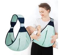 SJBAUTYO Porte-bébés Enveloppant,Écharpe Porte Bébé Réglable,écharpe de Porte-bébé,Doux Et Respirant,porte-bébé nouveau-né confortable et sûr,Adapté De 3,6 à 18 Kg,bébés âgés de 5 à 48 mois