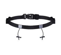 SJBAUTYO Porte-Dossard pour MarathonTriathlon Ceintures pour Numéro de Participant de Course Cyclisme Porte Dossard,Léger et respirant, fixe,Noir