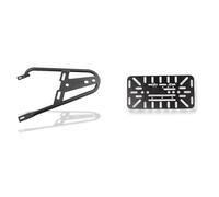 SJBEUA Porte Bagage Moto Support De Sacoche Selle Moto pour Interceptor 650 pour Continental 650 GT 650 Moto Porte-Bagages Support(Left Side and Panel)