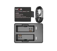 SJCAM Batterie 900 mAh avec caméra d'action Rechargeable et Double Chargeur USB SJ4K SJ4000 SJ4000 WiFi et SJ4000 Dual Screen