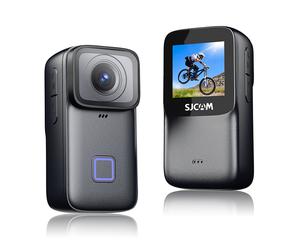 SJCAM C200 Pro Mini caméra d'action 4K grand angle 135° avec stabilisation 6 axes (64G) 20MP WiFi 5GHz - Noir