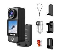 SJCAM C300 Caméra d'action de Poche 4K30fps, écran Tactile 1.33'' Caméra Sport, 2.4G/5G Dual WiFi 20MP Casque, 6-Axis EIS caméra sous-Marine 30m/98ft résistant à l'eau