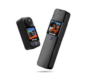 SJCAM C300 Caméra Sport 4K30FPS 20 MP, Double Écran 2,4 G/5 G WiFi Caméra Étanche sous-Marine 30M EIS Anti-Vibration avec 2 Batterie 2800 + 1000 mAh Kit d'Accessoires