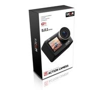 SJCAM Caméra d'action SJ11 4K30FPS à Double écran, Portable, Anti-tremblement, caméra Sportive 5G imperméable avec 2 Batteries, Kits pour la Course, Le vélo, la plongée, Le Ski (SJ11-Noir)