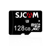 SJCAM Carte MicroSDXC 128 Go, 100 Mo/s, 4K UHD, U3 V30, Haute Vitesse pour Caméra d'action, Smartphones, Drones, Compatible avec C300, C200PRO, C110, C110+, SJ20, SJ11, SJ4K