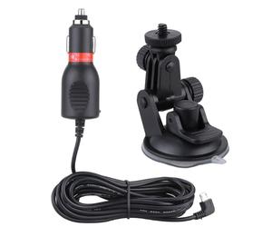 SJCam Original SJ4000 SJ5000 M10 M20 caméra voiture fixation par ventouse + chargeur Micro USB DC 5V 2A