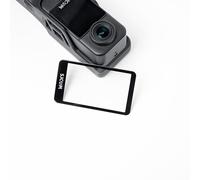 SJCAM Protecteur d'écran d'objectif C400, coque en verre trempé, dureté anti-rayures, anti-bulles