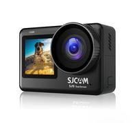 SJCAM SJ10 Pro caméra d'action double écran, vidéo 4K, écran tactile 2,33 pouces et écran selfie 1,3 pouce, stabilisation gyroscopique 6 axes, étanche 30 m avec boîtier, enregistrement 70 min, compact