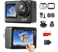 SJCAM SJ11 Action Cam 4K WiFi Caméra sous-marine étanche 30 m | EIS 6 axes, double écran tactile 2,33", grand angle 154°, mouvement lent 120 fps, pour vlogging POV, sports de plein air