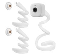 SJDKAKJSA 2 Pcs Support de Caméra Flexible Twist Mounts, Supports Flexibles à Rotation Compatibles avec Blink Mini/Mini 2, Blink Outdoor 4 (4e génération)/(3e génération) et XT/XT2 (Blanc)