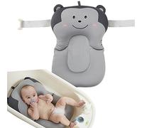 SJDWDX Tapis de bain pour bébé, coussin de bain d'été, réglable, antidérapant, siège de bain pour bébé Skip Hop Baignoire pour bébé, dos antidérapant, matériau à séchage rapide, lavable en machine