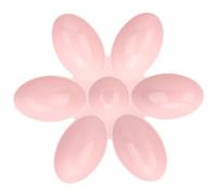 Sjfbebsy Bol d'eau pour Chiot à Six pétales de Fleurs, gamelle pour Chien et Chat à Alimentation Lente, Permet Six Chiens ou Chats de Manger ou Boire (Rose), gamelles pour Chats d'intérieur