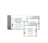 sjfscqr Crème d'igname Sauvage Biologique, adaptée à la santé générale des Hommes et des Femmes, crème d'igname Sauvage concentrée Biologique, crème d'igname Sauvage pour l'équilibre Hormonal